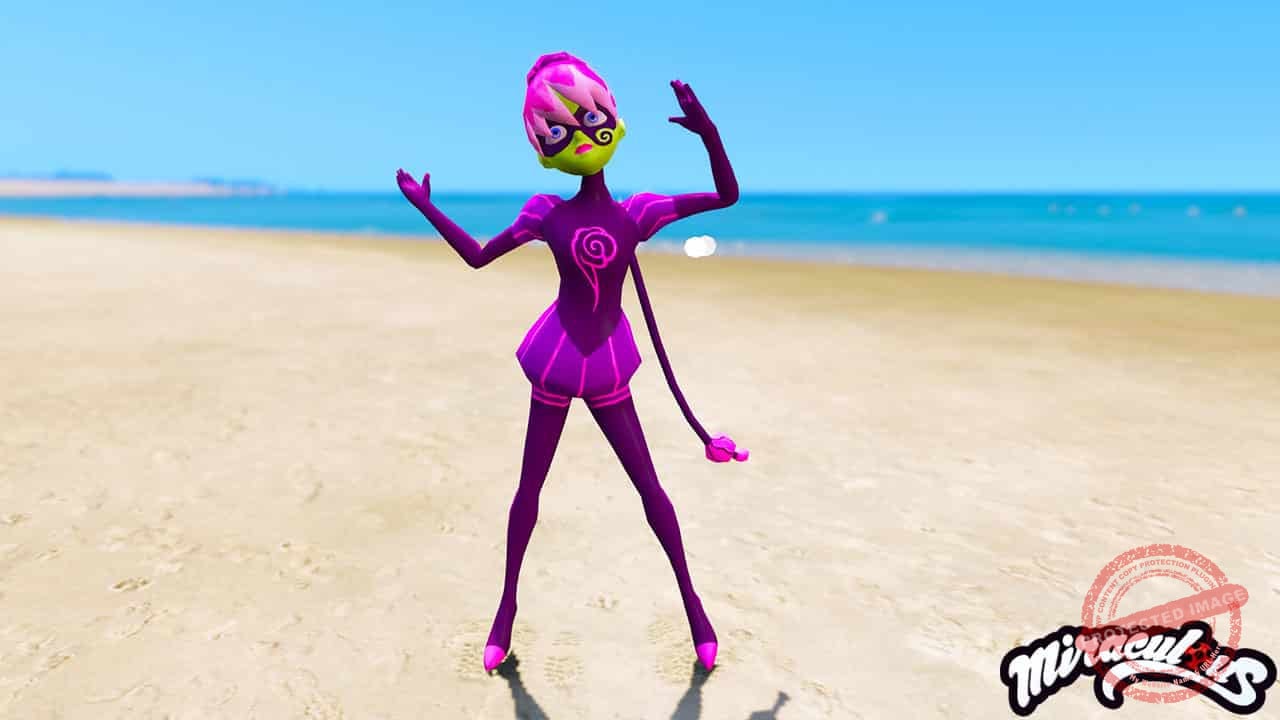 GTA 5 Mods P.Fragrance in Miraculous