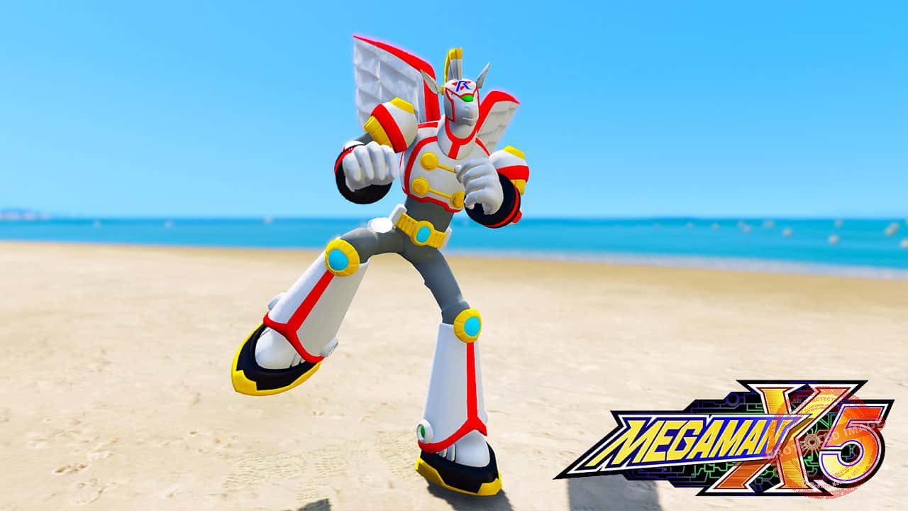 GTA 5 Mods Spiral Pegasus in Megaman X5