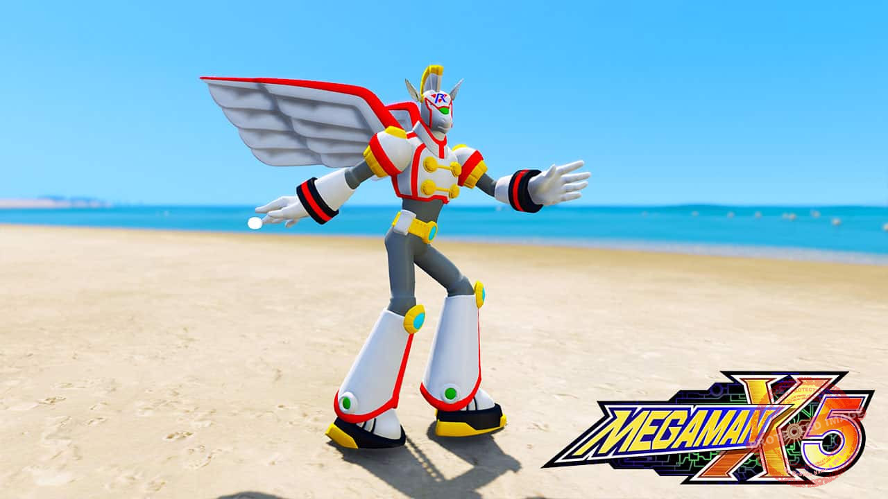 GTA 5 Mods Spiral Pegasus in Megaman X5