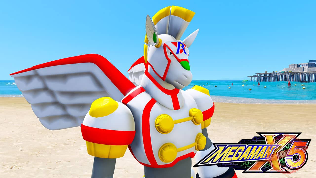GTA 5 Mods Spiral Pegasus in Megaman X5