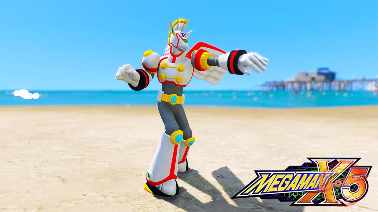 GTA 5 Mods Spiral Pegasus in Megaman X5