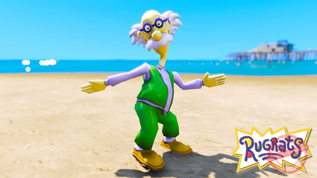 GTA 5 Mods Grandpa in Rugrats
