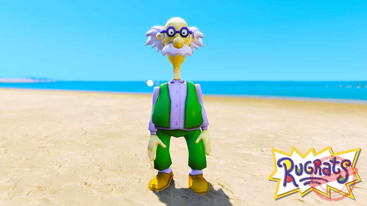 GTA 5 Mods Grandpa in Rugrats