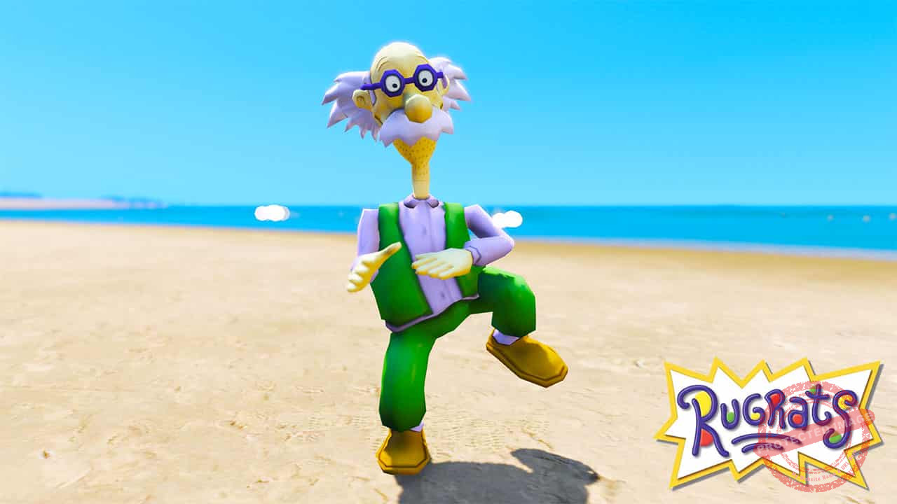 GTA 5 Mods Grandpa in Rugrats
