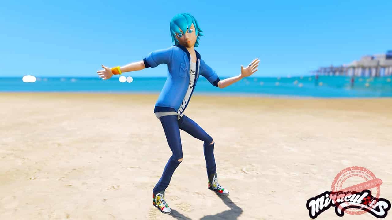 GTA 5 Mods Luka in Miraculous
