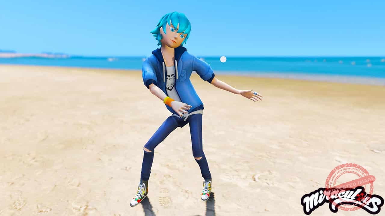 GTA 5 Mods Luka in Miraculous