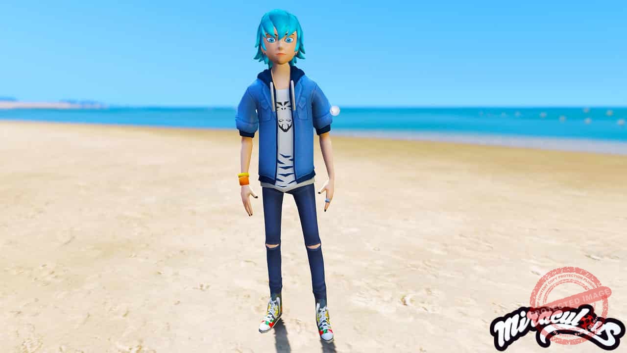 GTA 5 Mods Luka in Miraculous