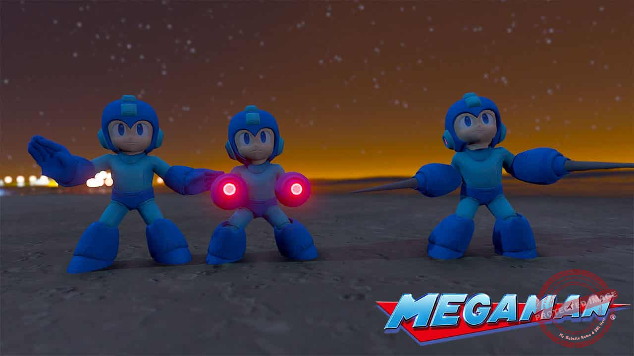 GTA 5 Mods Megaman Chibi