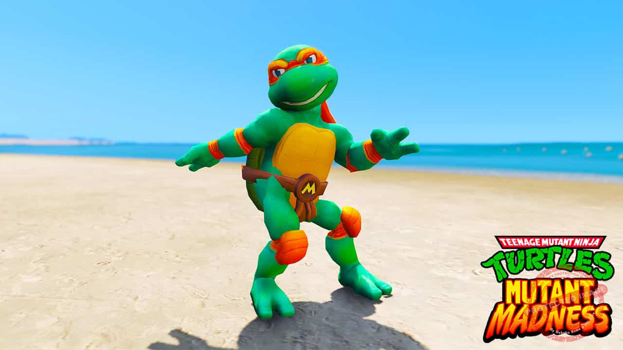 GTA 5 Mods Michael in TMNT