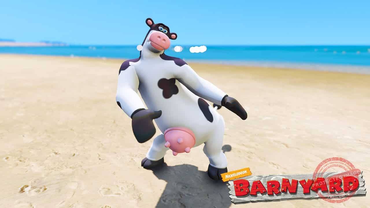 GTA 5 Mods Otis in Barnyard
