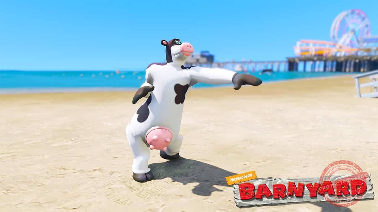GTA 5 Mods Otis in Barnyard