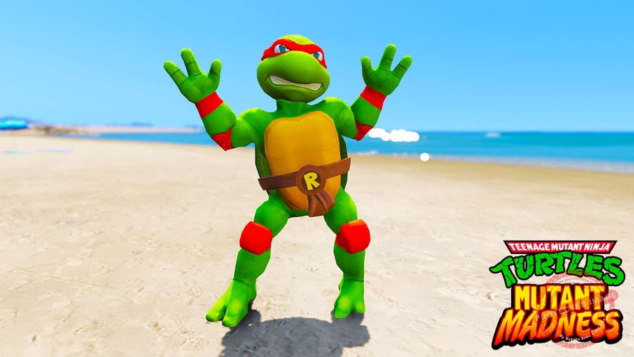 GTA 5 Mods Raphael in TMNT