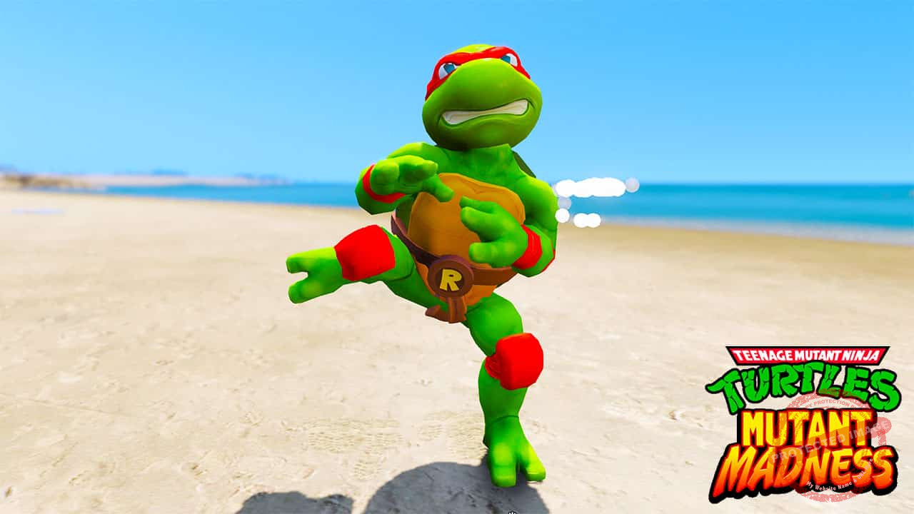 GTA 5 Mods Raphael in TMNT