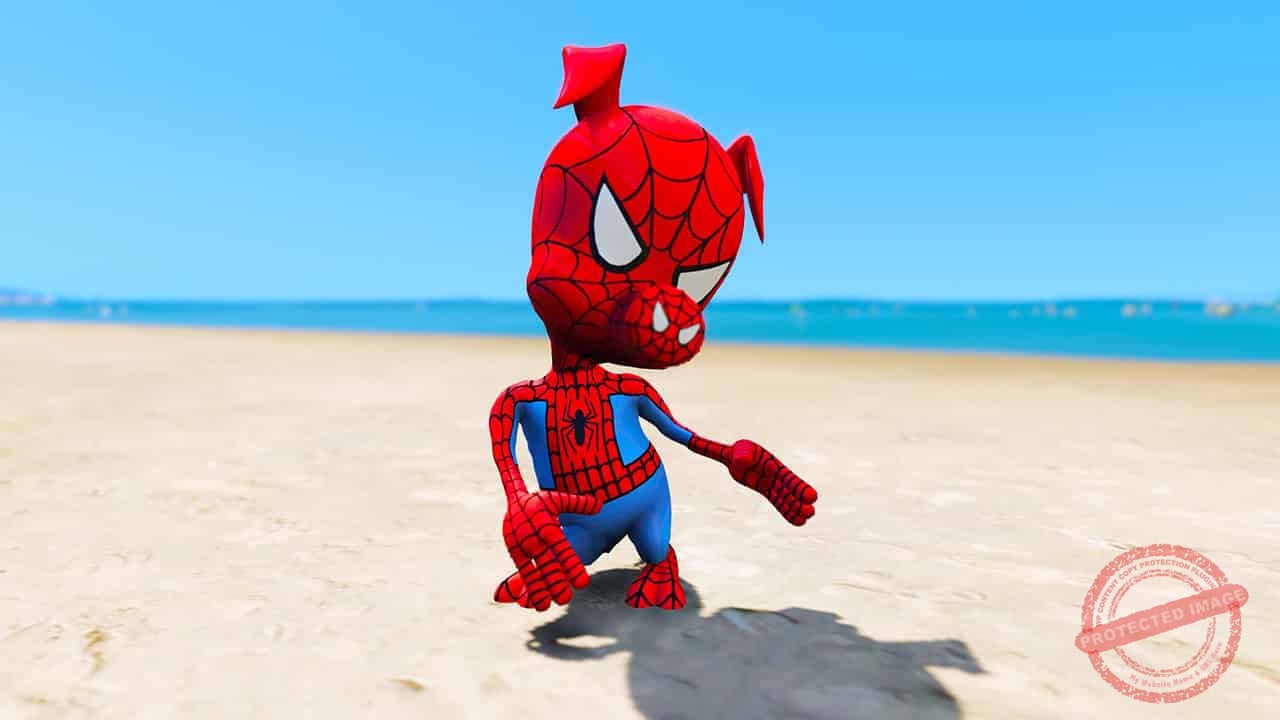 GTA 5 Mods Spider Ham