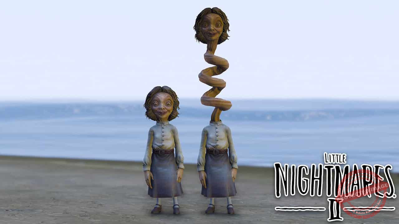 GTA 5 Mods Teacher in Little Nightmares 2