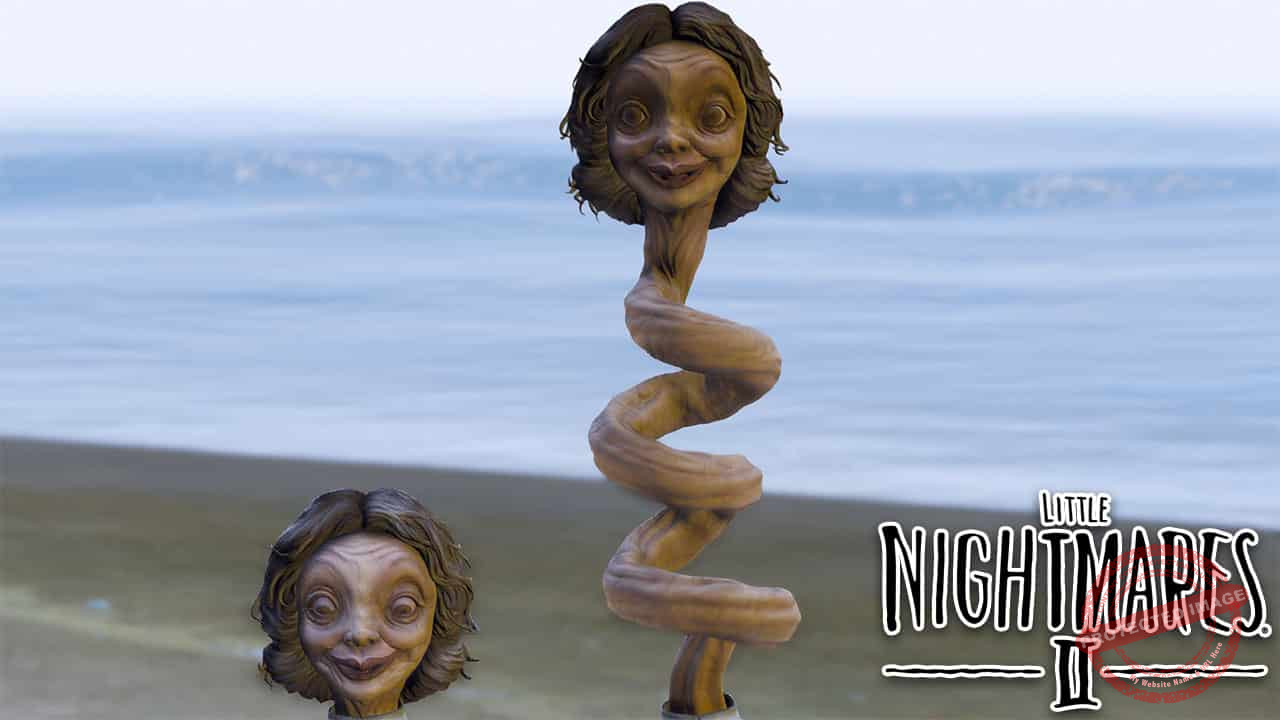 GTA 5 Mods Teacher in Little Nightmares 2