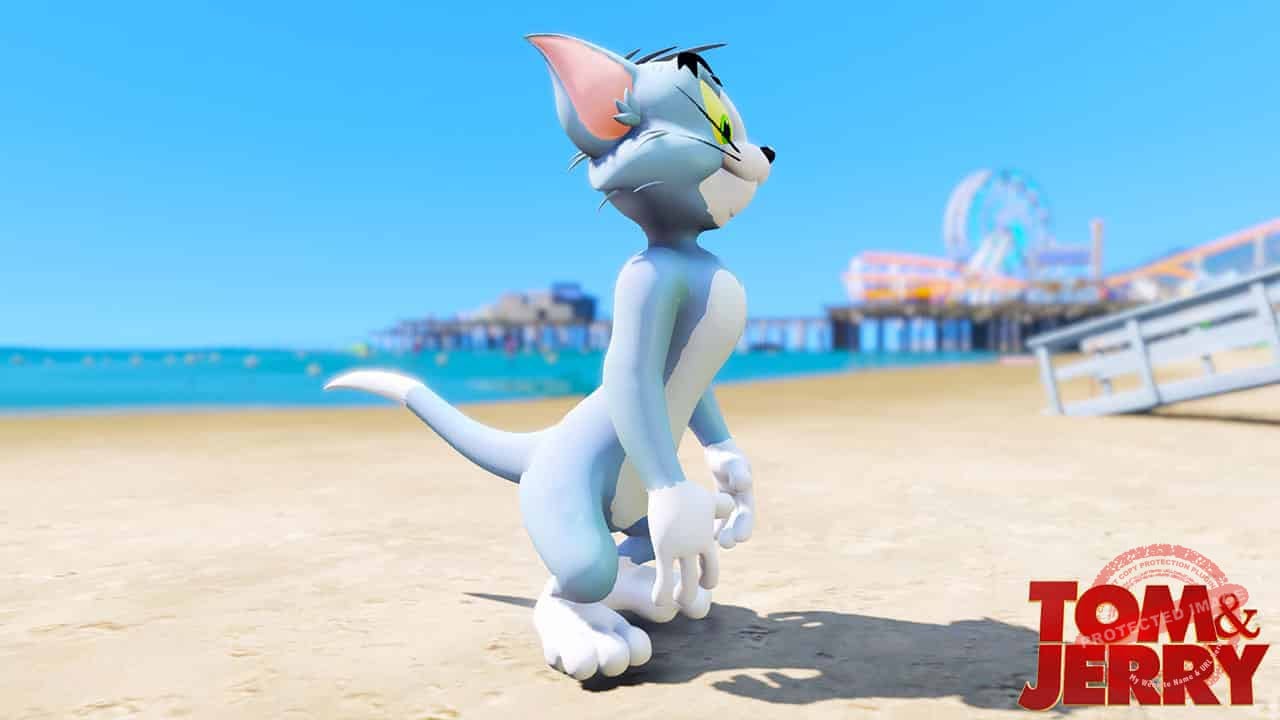 GTA 5 Mods Tom Cat in Tom and Jerry