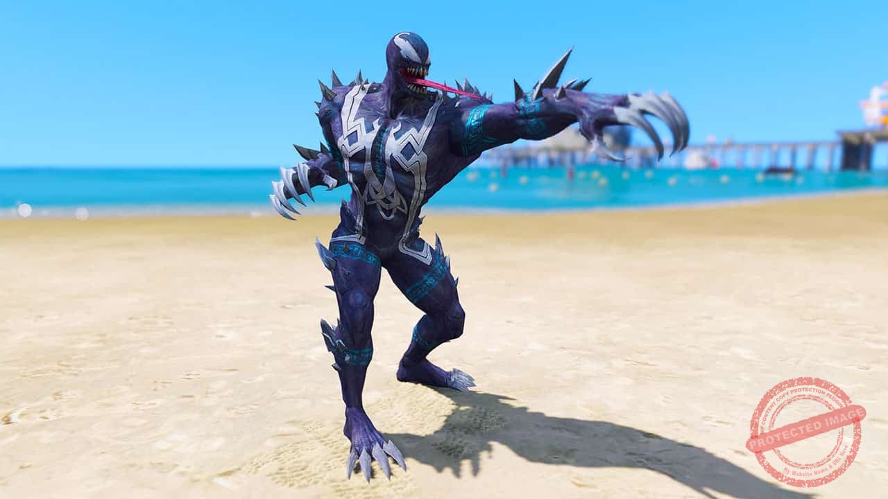 GTA 5 Mods Venom Claw in Subway Surfer