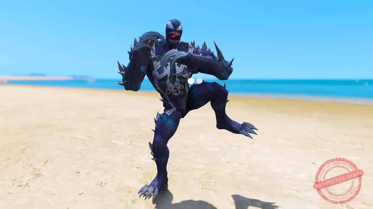 GTA 5 Mods Venom Claw in Subway Surfer