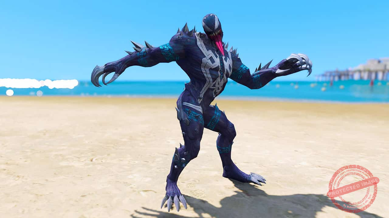 GTA 5 Mods Venom Claw in Subway Surfer