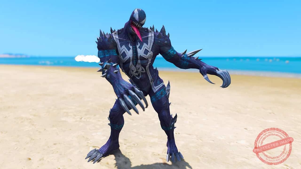 GTA 5 Mods Venom Claw in Subway Surfer