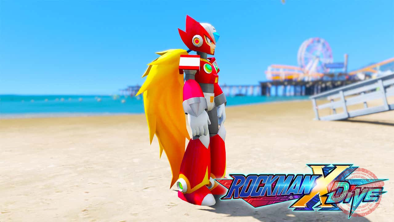 GTA 5 Mods Zero in Rockman X Dive