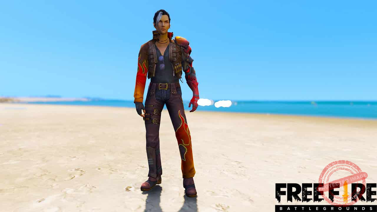GTA 5 Mods Hayato in Free Fire