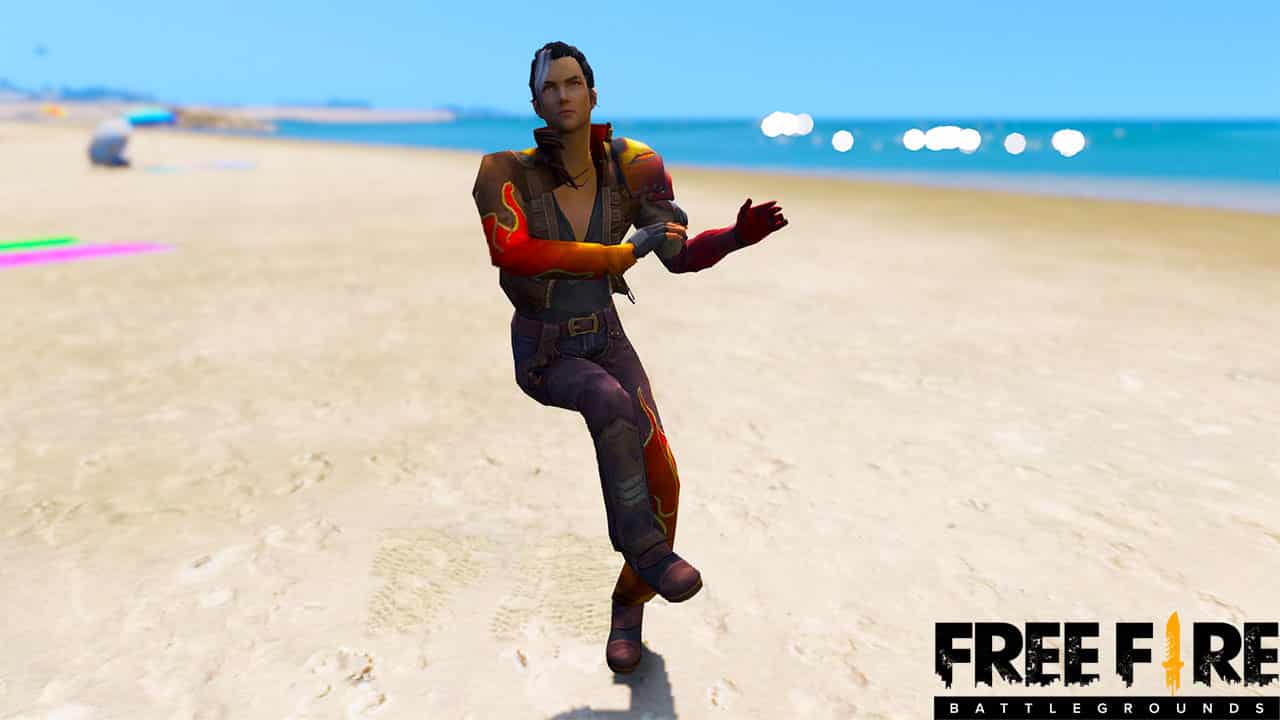 GTA 5 Mods Hayato in Free Fire