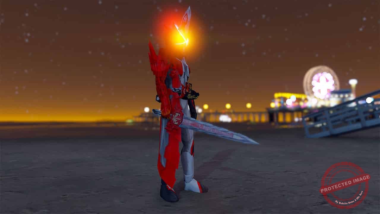 GTA 5 Mods Kamen Rider Saber