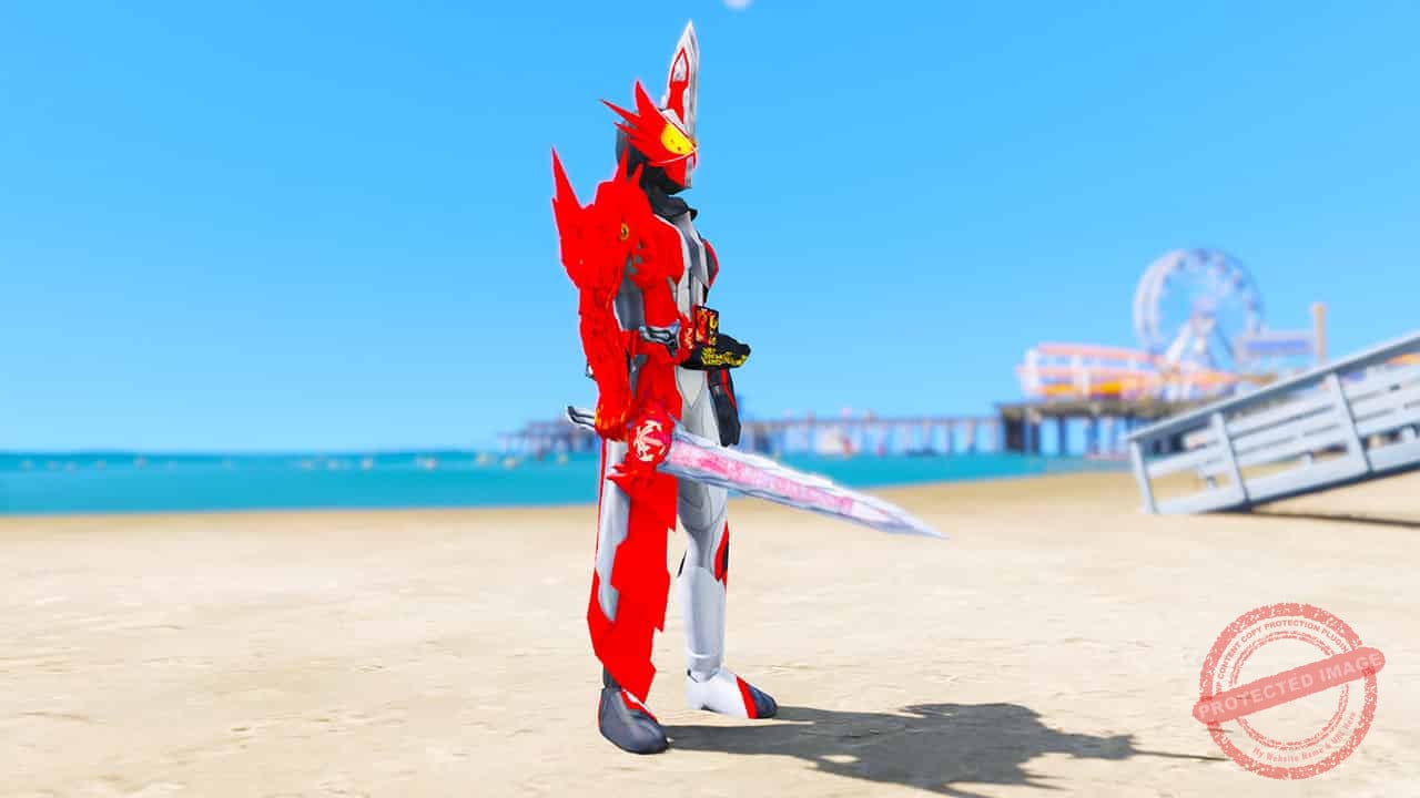 GTA 5 Mods Kamen Rider Saber