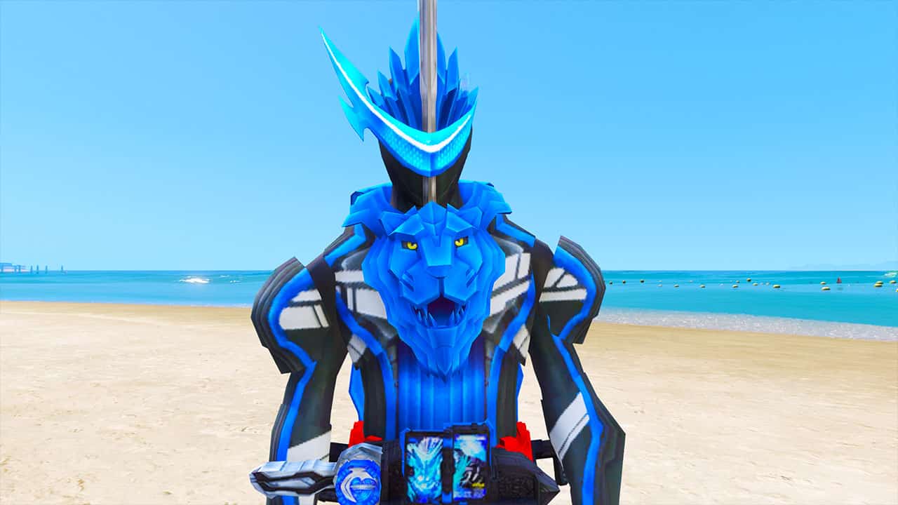 GTA 5 Mods Kamen Rider Blades