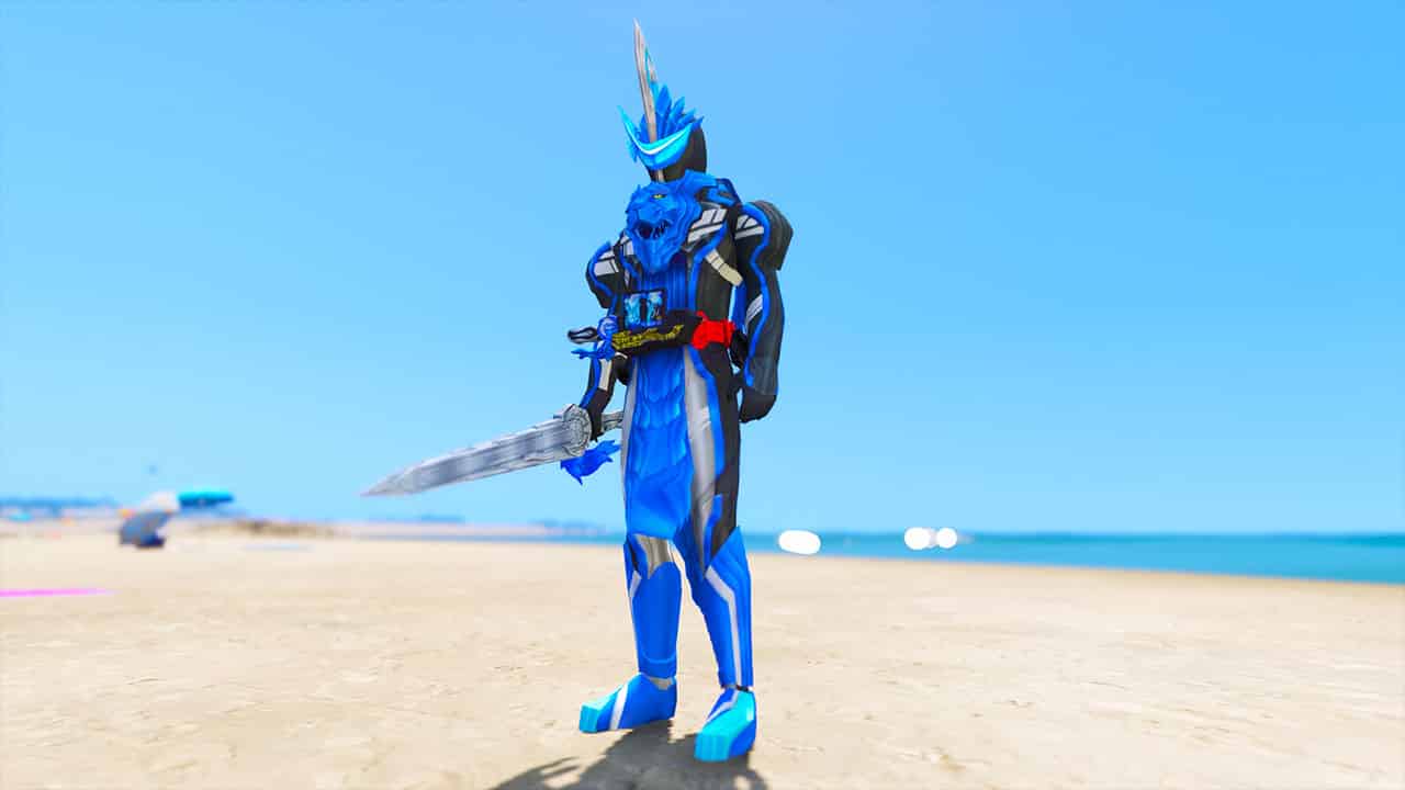 GTA 5 Mods Kamen Rider Blades