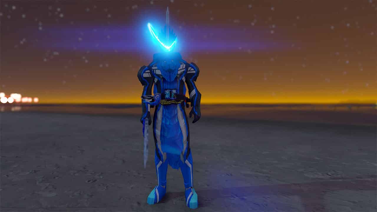GTA 5 Mods Kamen Rider Blades