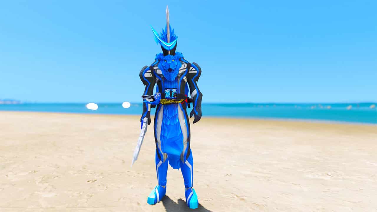 GTA 5 Mods Kamen Rider Blades