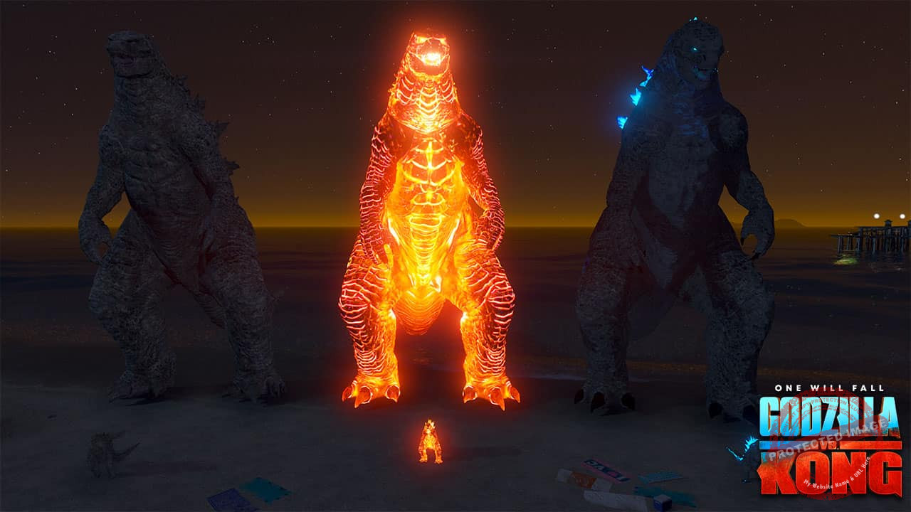 GTA 5 Mods Godzilla 2021