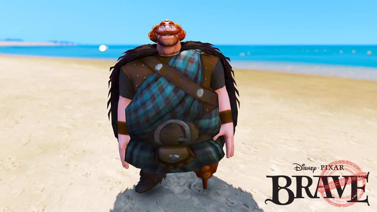 GTA 5 Mods King Fergus in BRAVE