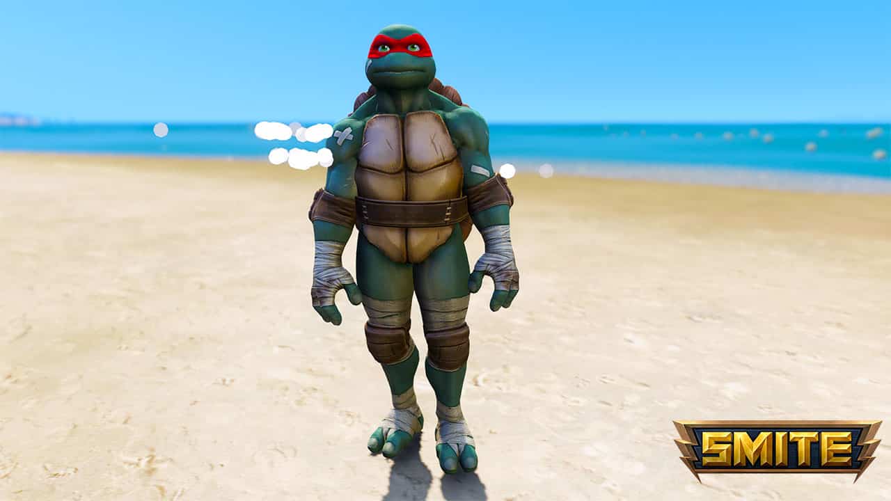 GTA 5 Mods TMNT Raphael in SMITE