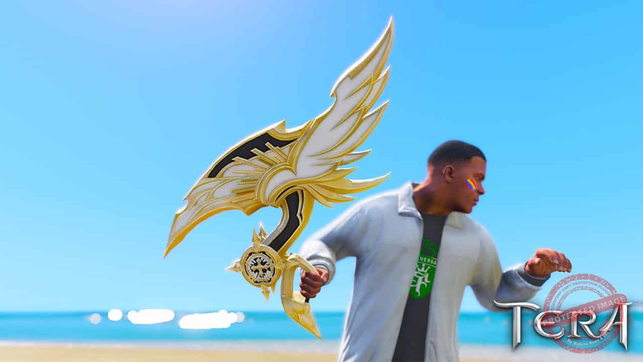 GTA 5 Mods TERA Angelic Weapons Pack