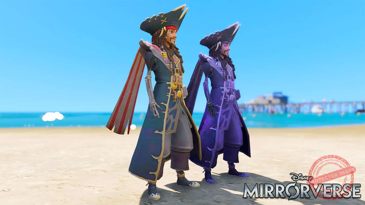 GTA 5 Mods Jack Sparrow in Disney Mirrorverse