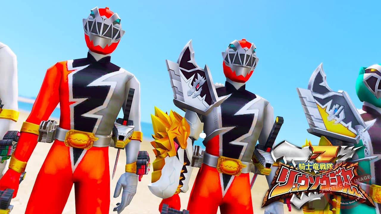 GTA 5 Mods Power Rangers Ryusoulger