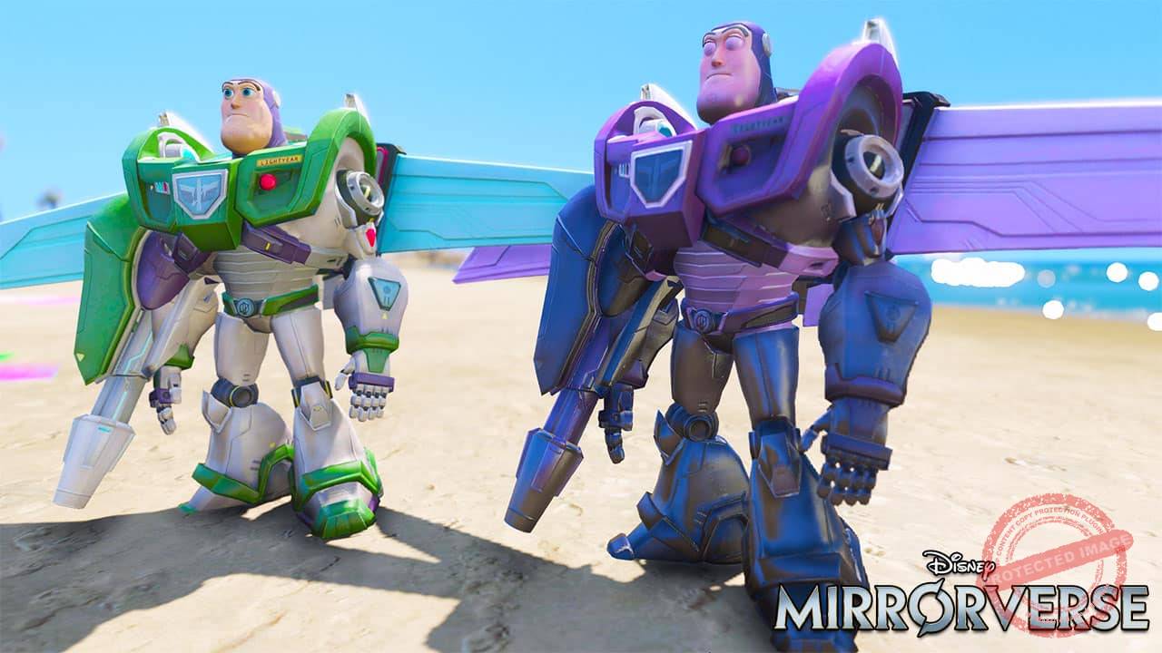 GTA 5 Mods Buzz Lightyear in Disney Mirrorverse
