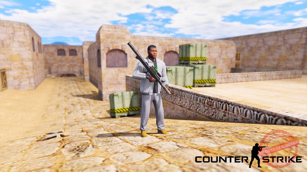 GTA 5 Mods De_dust2 Map Counter Strike 1.6