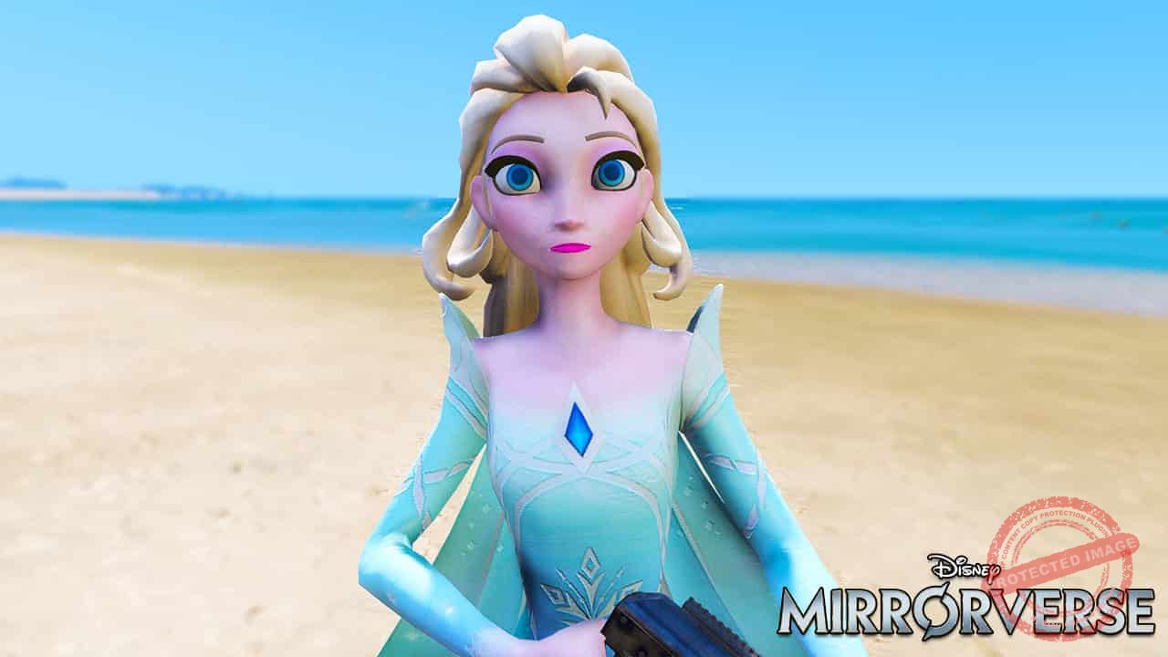 GTA 5 Mods Elsa in Disney Mirrorverse
