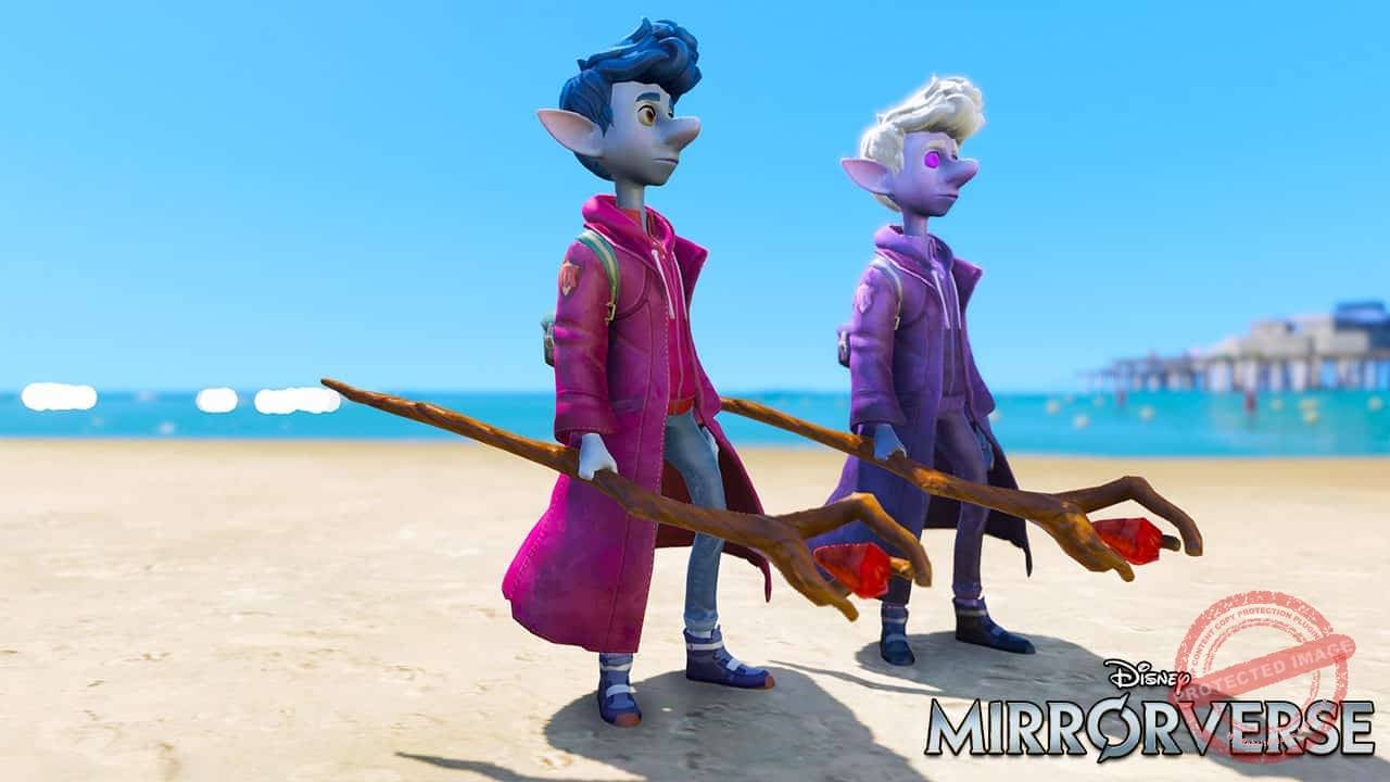 GTA 5 Mods Ian in Disney Mirrorverse