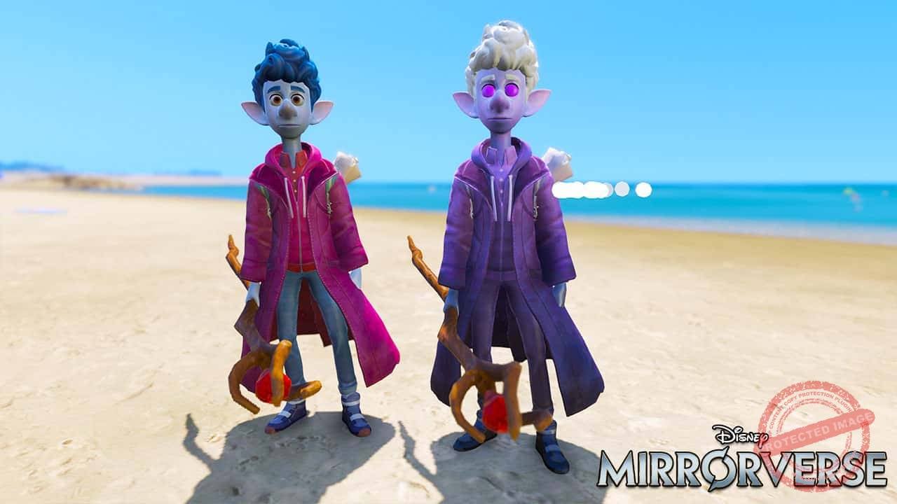 GTA 5 Mods Ian in Disney Mirrorverse