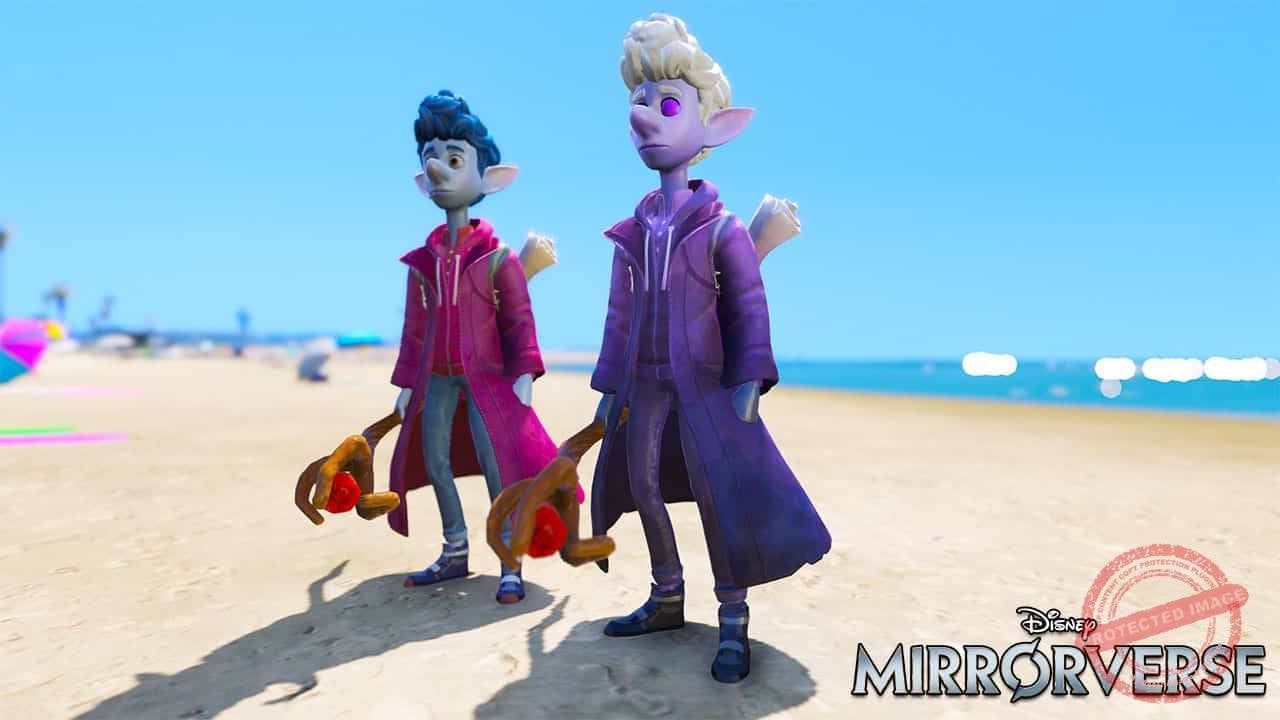 GTA 5 Mods Ian in Disney Mirrorverse