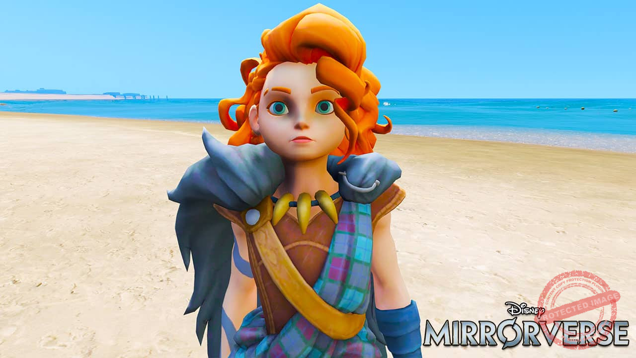 GTA 5 Mods Merida in Disney Mirrorverse