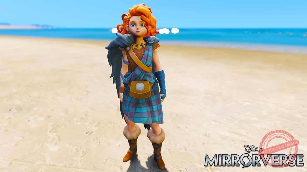 GTA 5 Mods Merida in Disney Mirrorverse