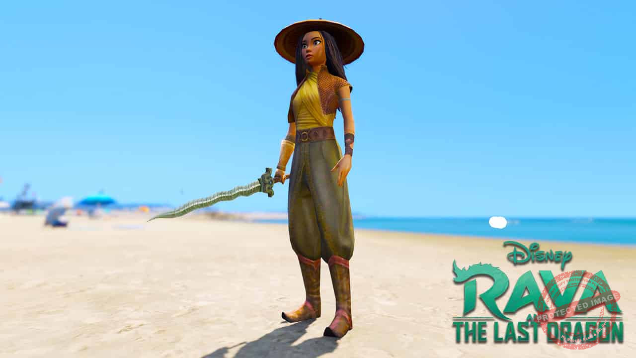 GTA 5 Mods Raya And The Last Dragon
