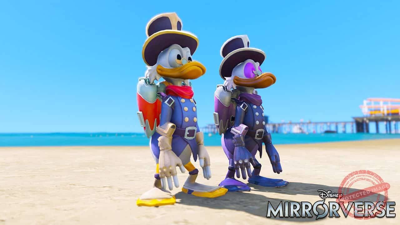 GTA 5 Mods Scrooge Mcduck in Disney Mirrorverse